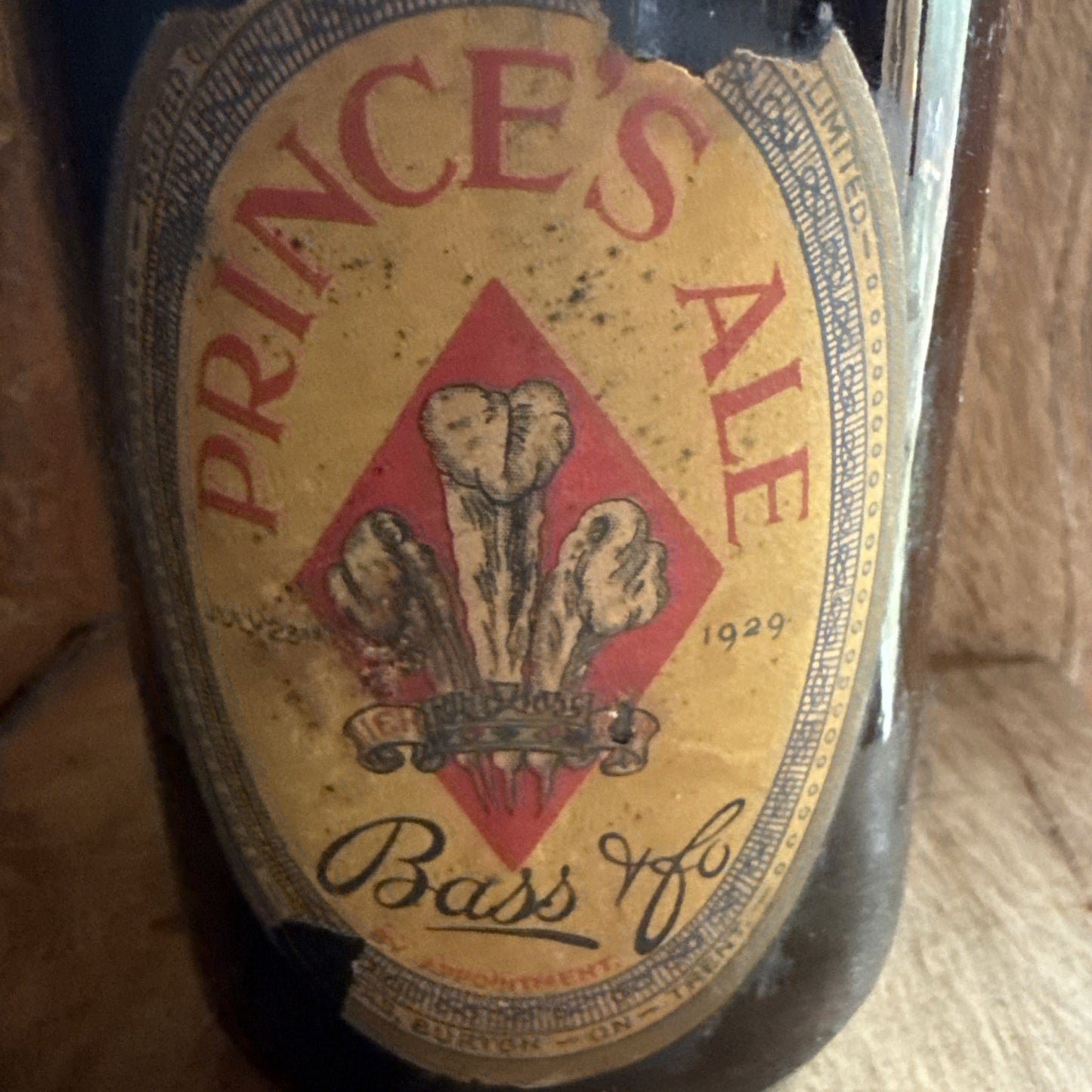 1929 Princes Ale Bass and Co