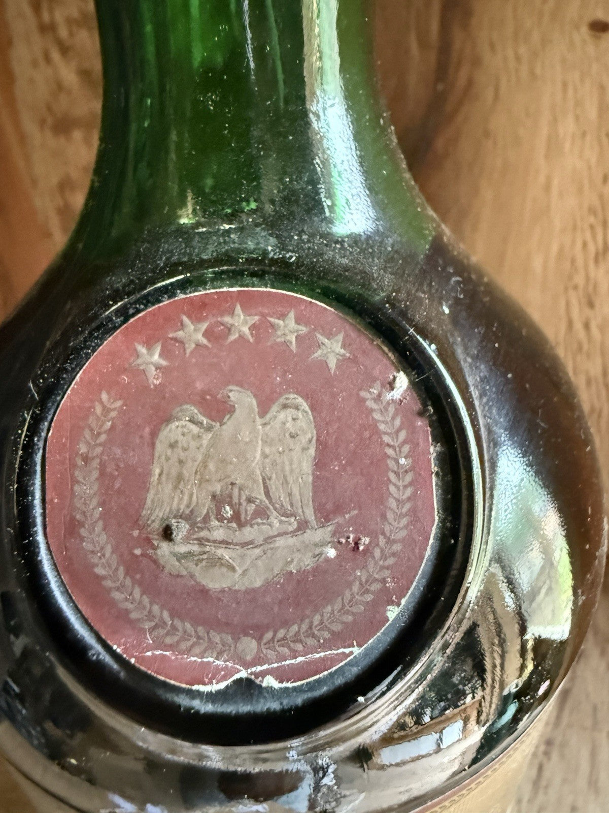 1970s Bottle Of grand Emperor French Brandy