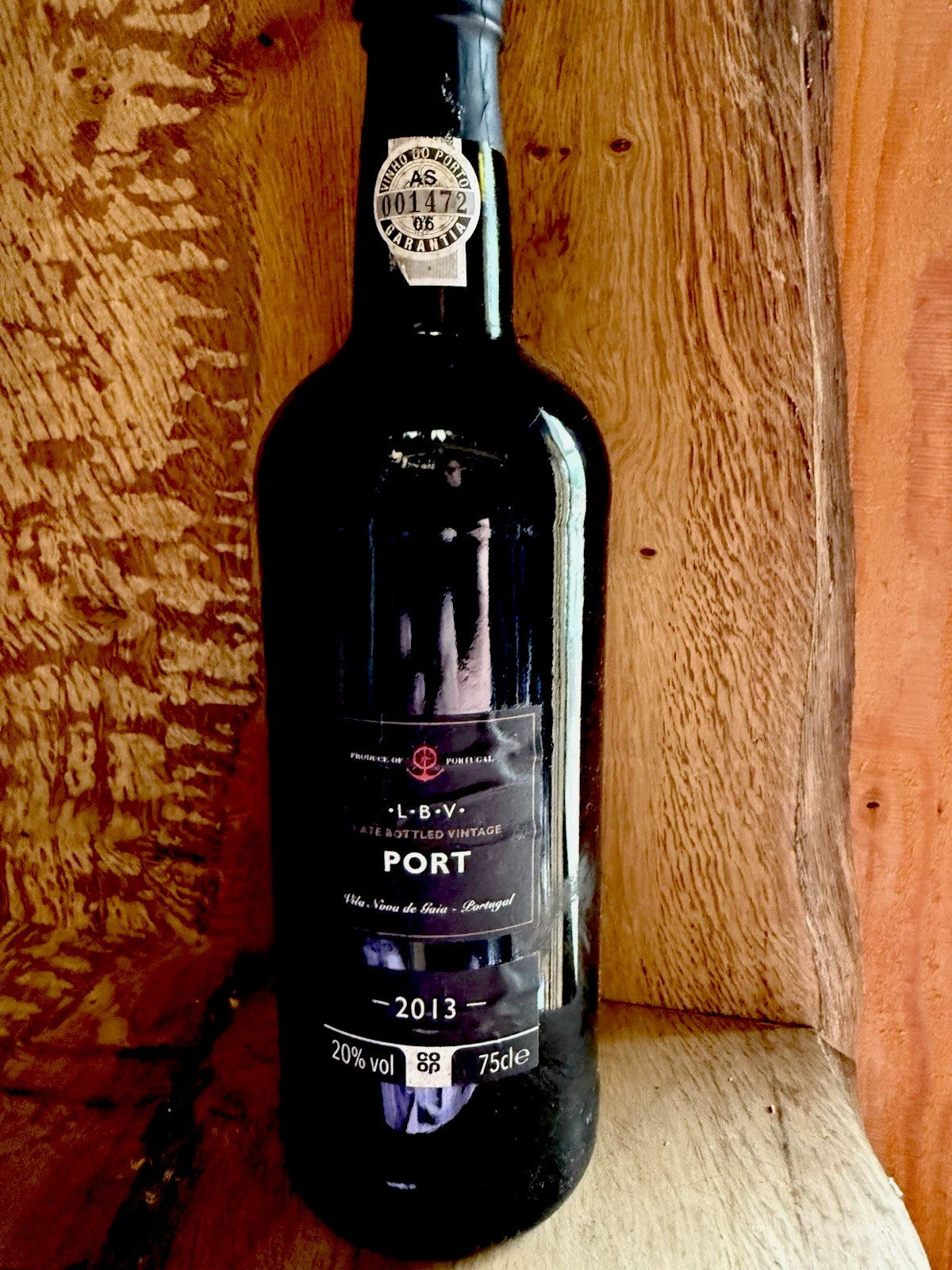 70cl Bottle of Coop 2013 Lbv Port