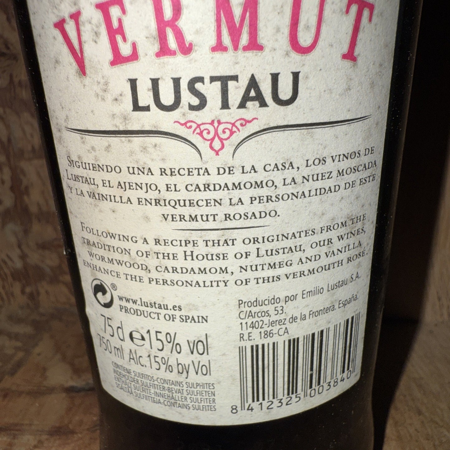 Lustau Vermut Rose