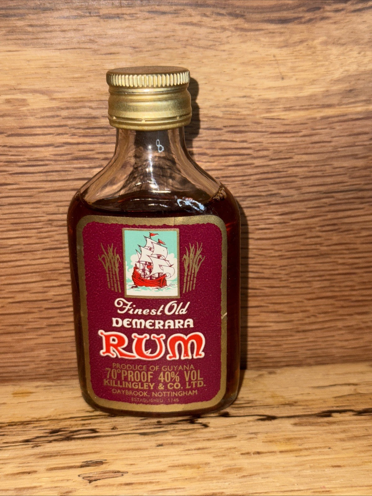 1970s Cointreau Miniature Vintage Full