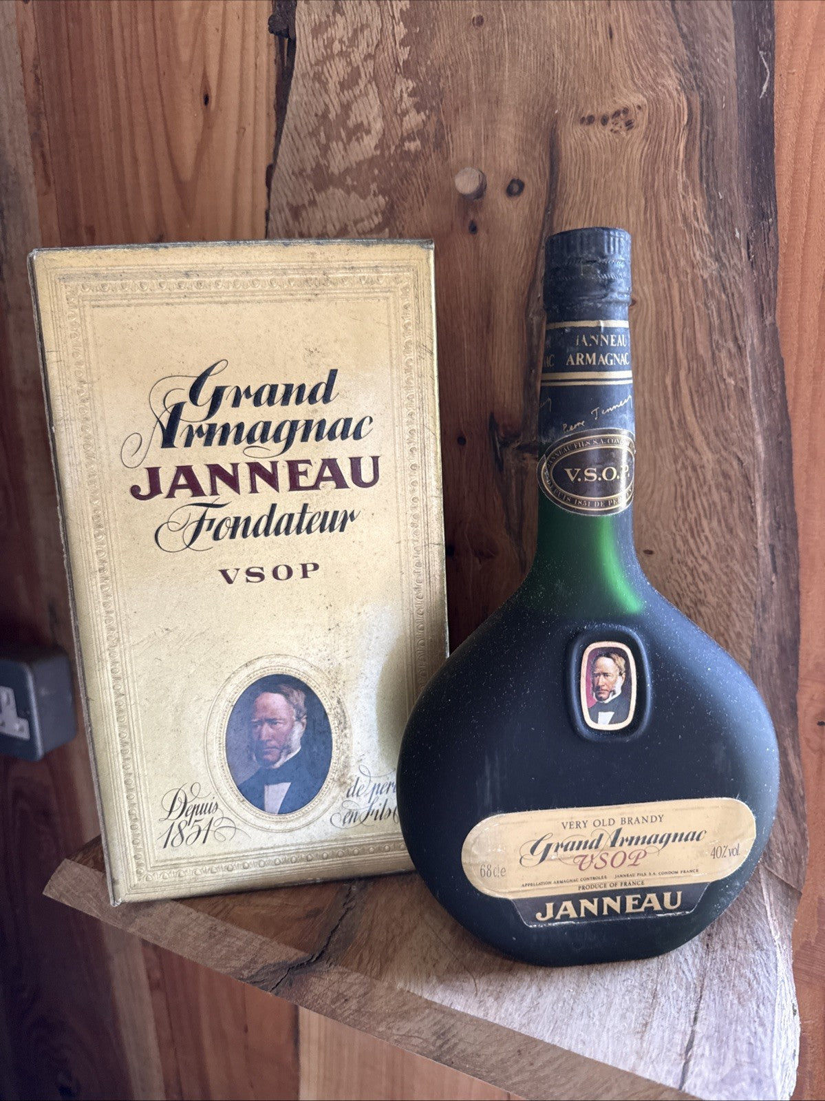Janneau Grand Armagnac Fondateur 1980s bottling
