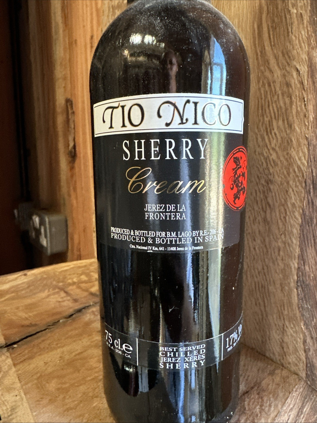Tio Nico Cream Sherry (1990s)
