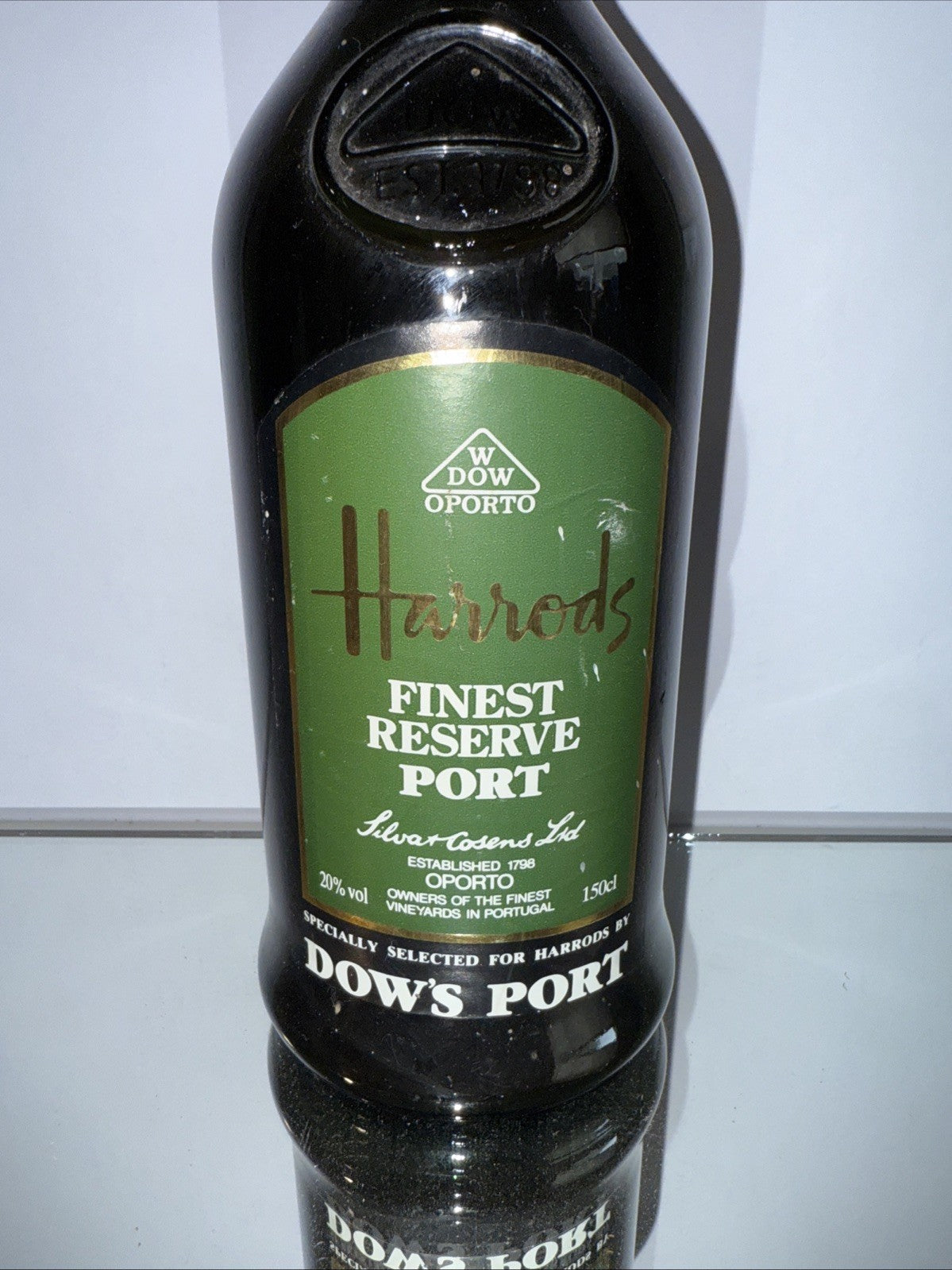 Dow's Late Bottled Vintage Port 1.5L For Harrods 1990s