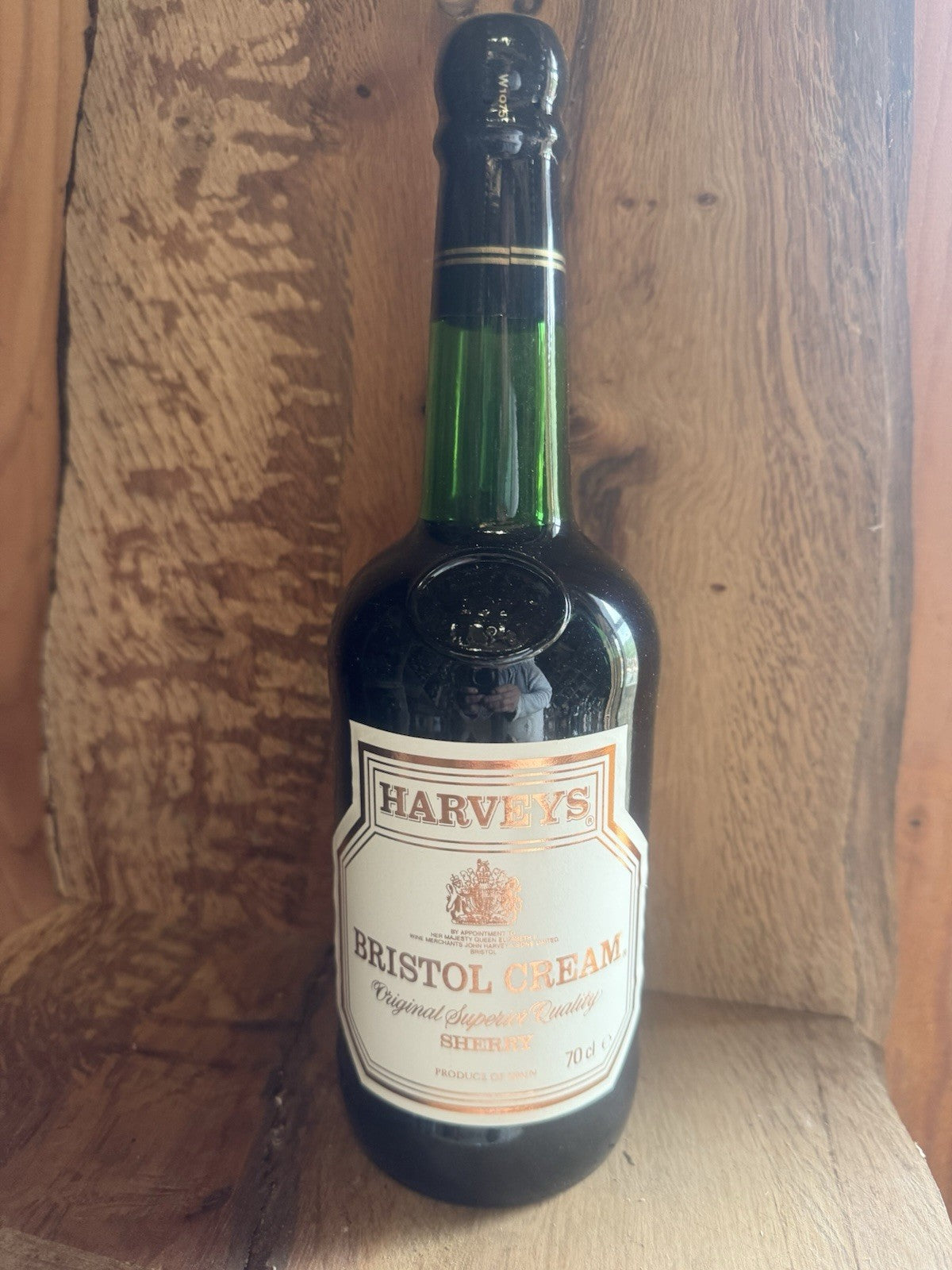 1980s Harvey's Bristol Cream Sherry vintage matured Quality cheapest available
