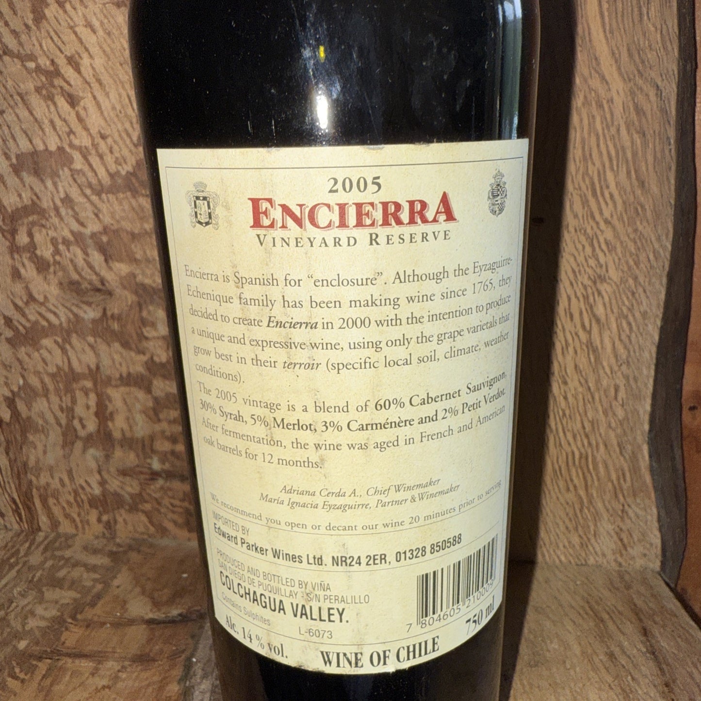 Encierra 2005 Colchagua Valley