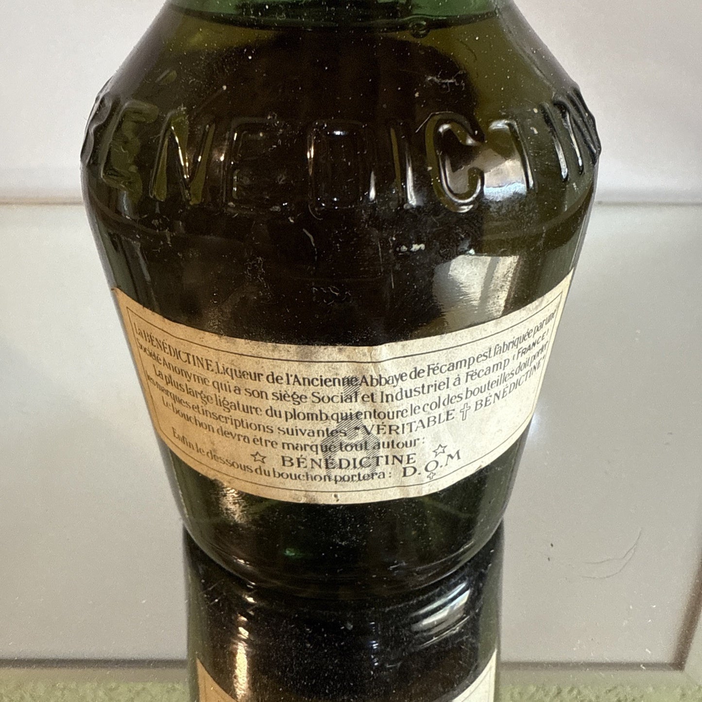 1970s Bottled Dom Benedictine 43%abv Vintage 13 1/3floz Vintage