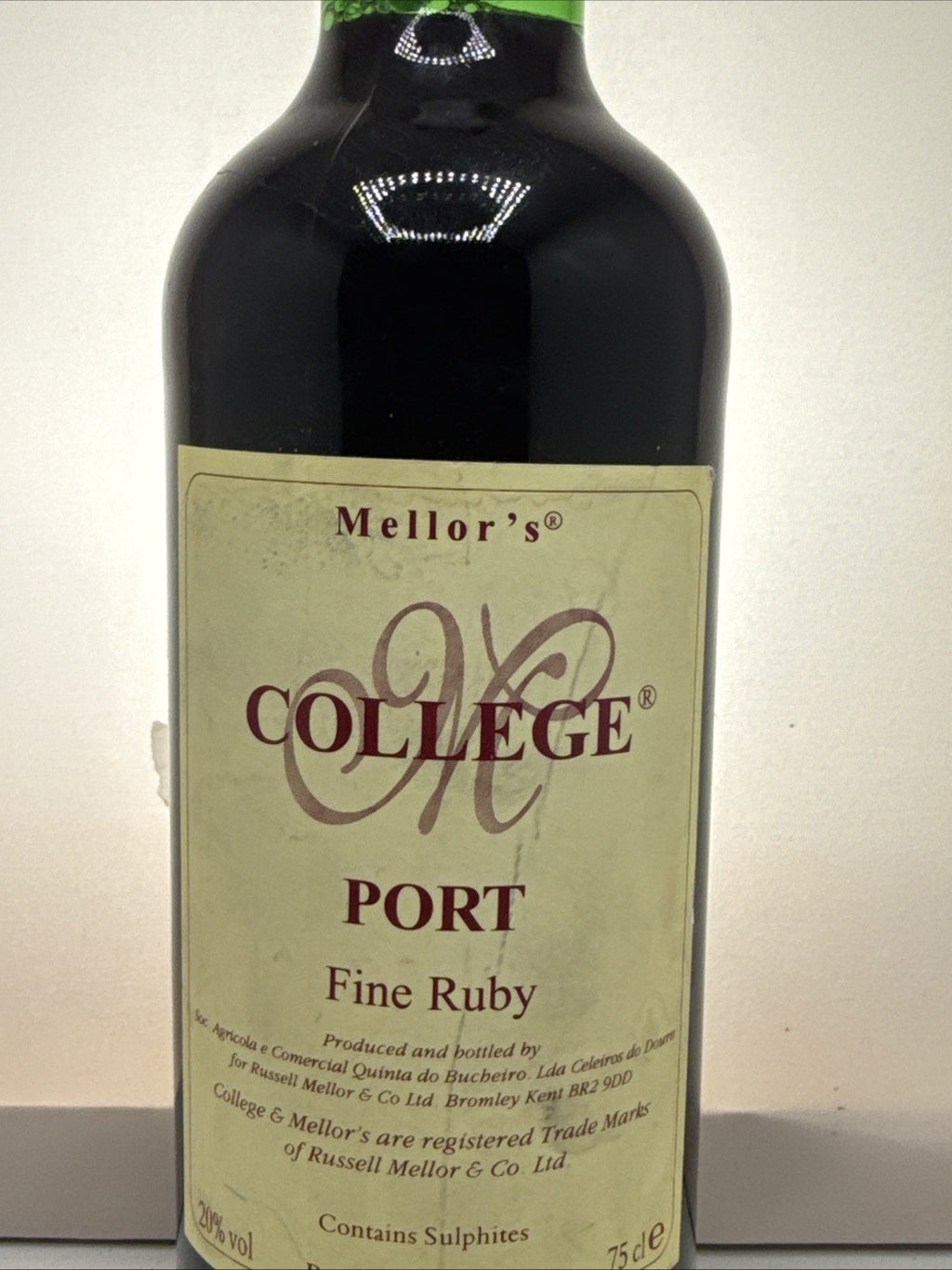 Mellor’s College Fine Ruby Port — NV —