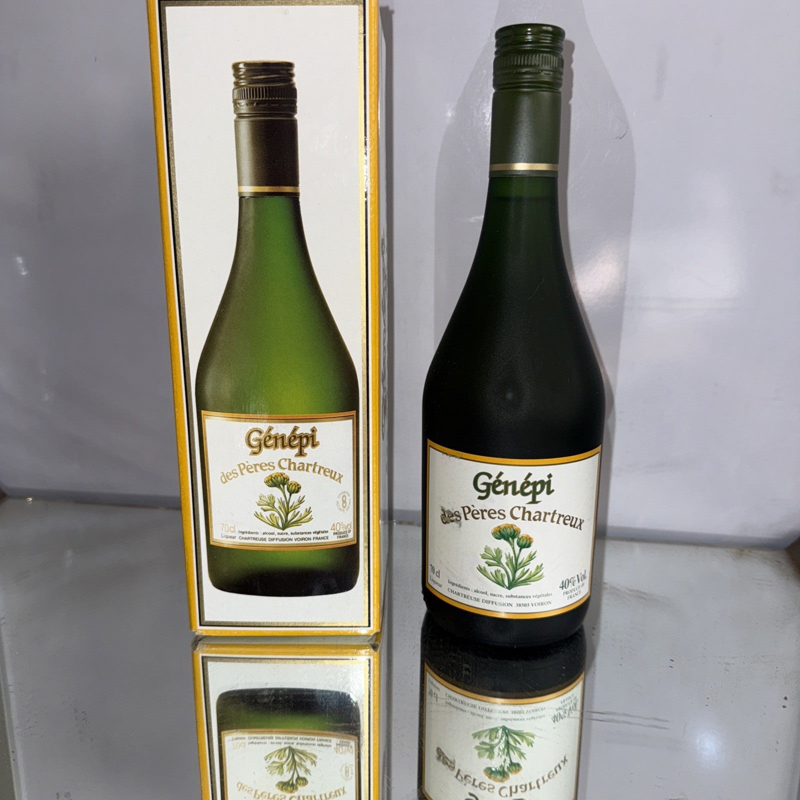 Génépi des Pères Chartreux 40 %abv 70cl Boxed Rare In Uk