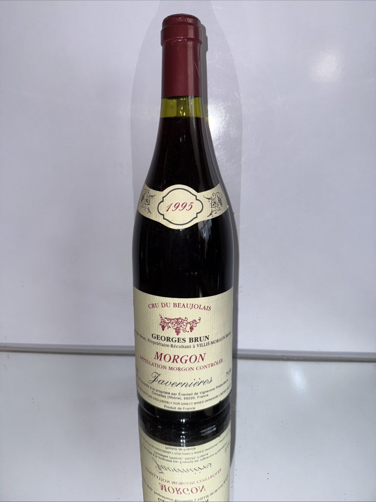 Georges Brun Morgon 1995  Beaujolais