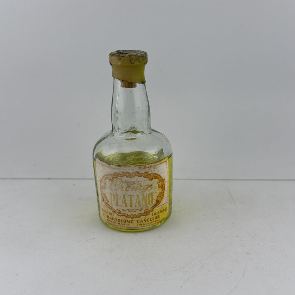 “Majorca Crema di Platano Miniature c1940s Banana Liqueur Wax Seal”