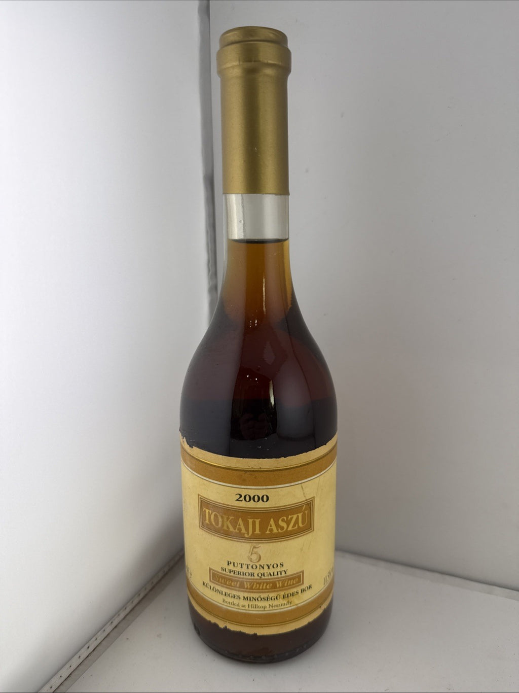 2000 Tokaji Aszu 5 Puttonyos Sweet White Wine Hungary 50cl