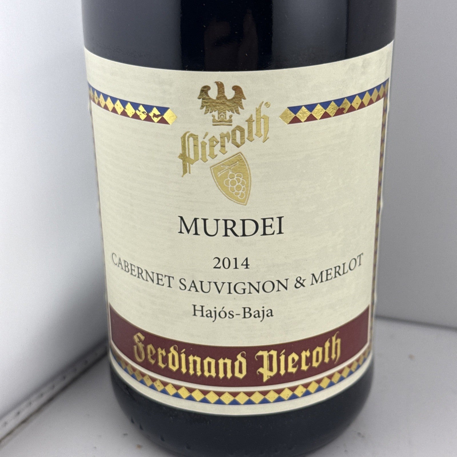 Pieroth Murdei Cabernet Sauvignon Merlot 2014 75cl Hungarian Sweet Red Wine