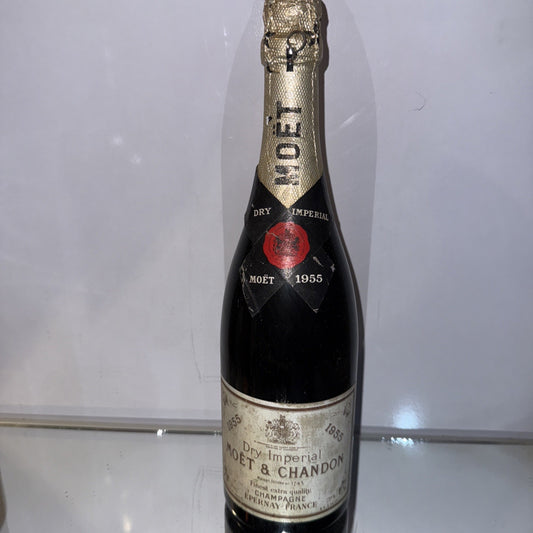 1955 Moët & Chandon Dry Impérial Cellar Stored On It's Side