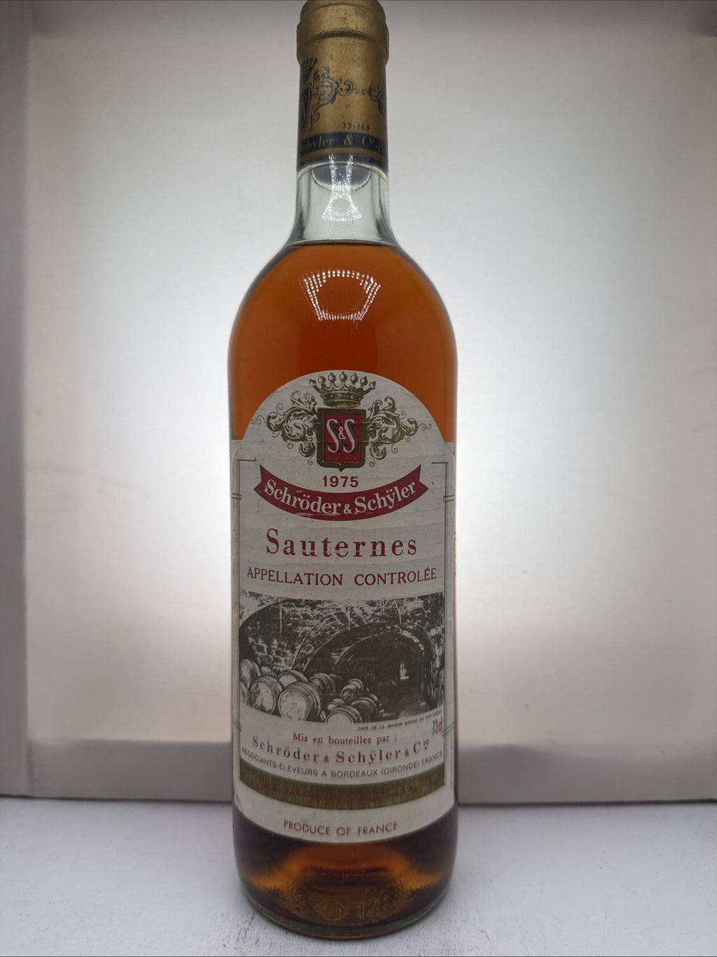 ✅ Schröder & Schÿler Sauternes 1975