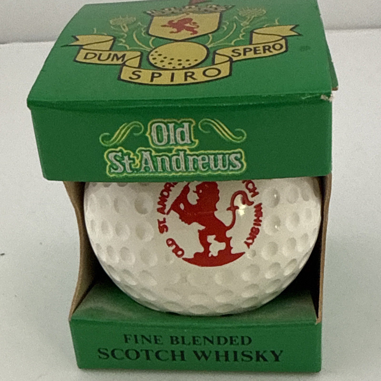 Old St Andrews Golf Ball Whisky Miniature With Box Scotland