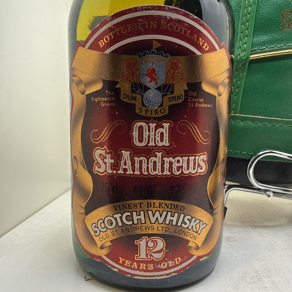Old St Andrews 12‑Year‑Old Blended Scotch, c.1980‑90s bottling Golf Trolly Set
