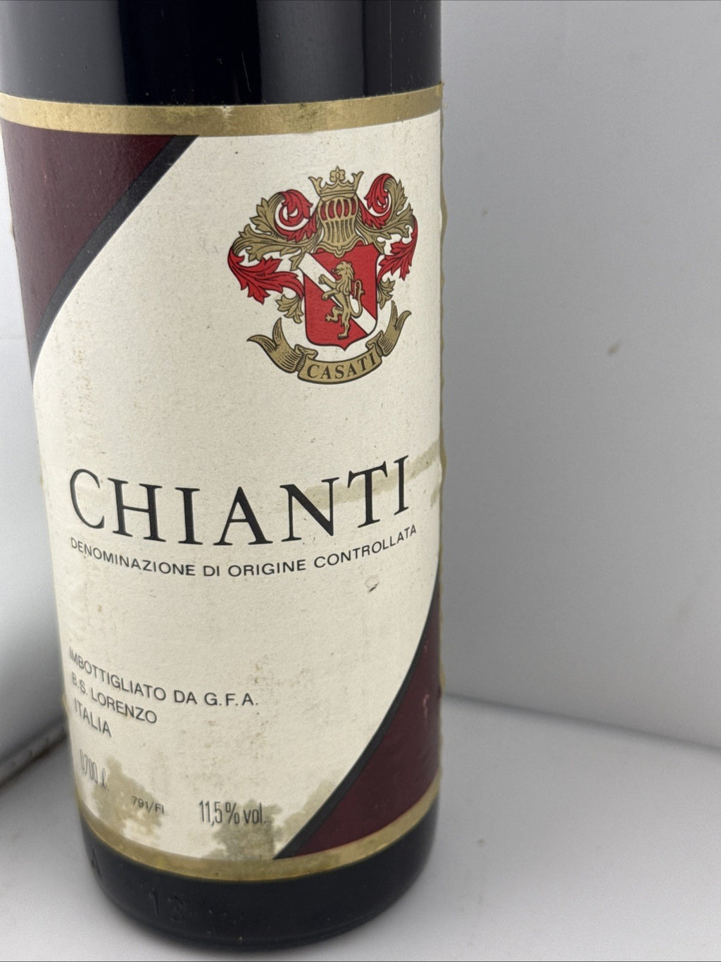 1983 Casati Chianti DOC Vendemmia Vintage Italian Red Wine 75cl