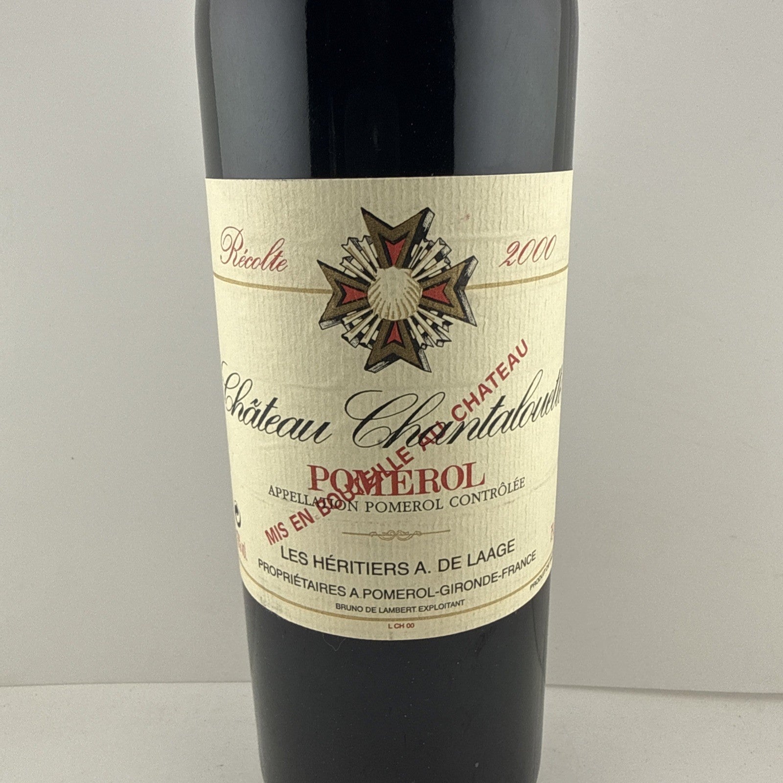 Château Chantalouette Pomerol 2000 – 12x75cl OWC Bordeaux