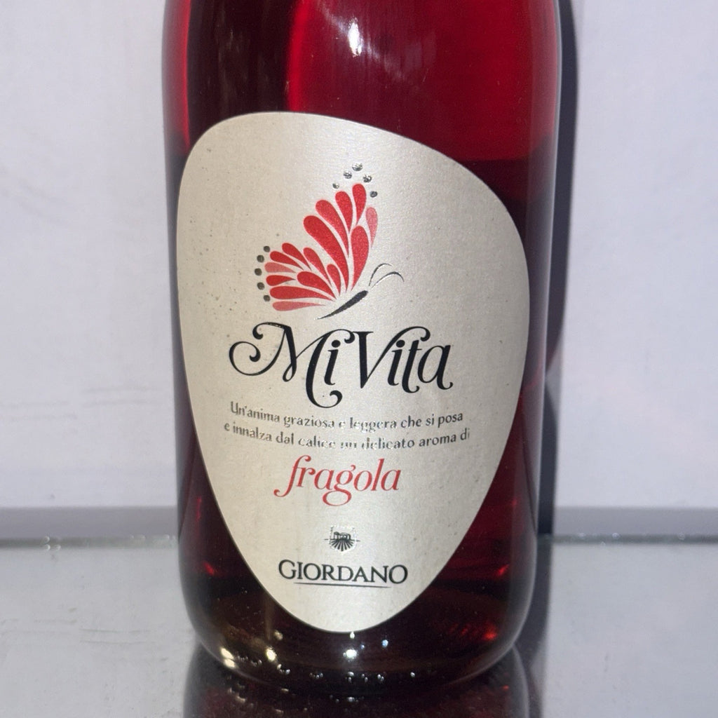 Giordano “MiVita Fragola” (strawberry-flavored, aromatized wine