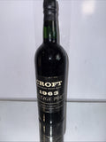 Croft 1963 Vintage Port Perfect Condition