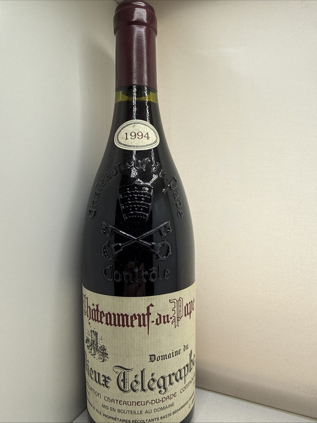 Domaine Vieux Télégraphe Châteauneuf-du-Pape 1994 Red Wine 75cl