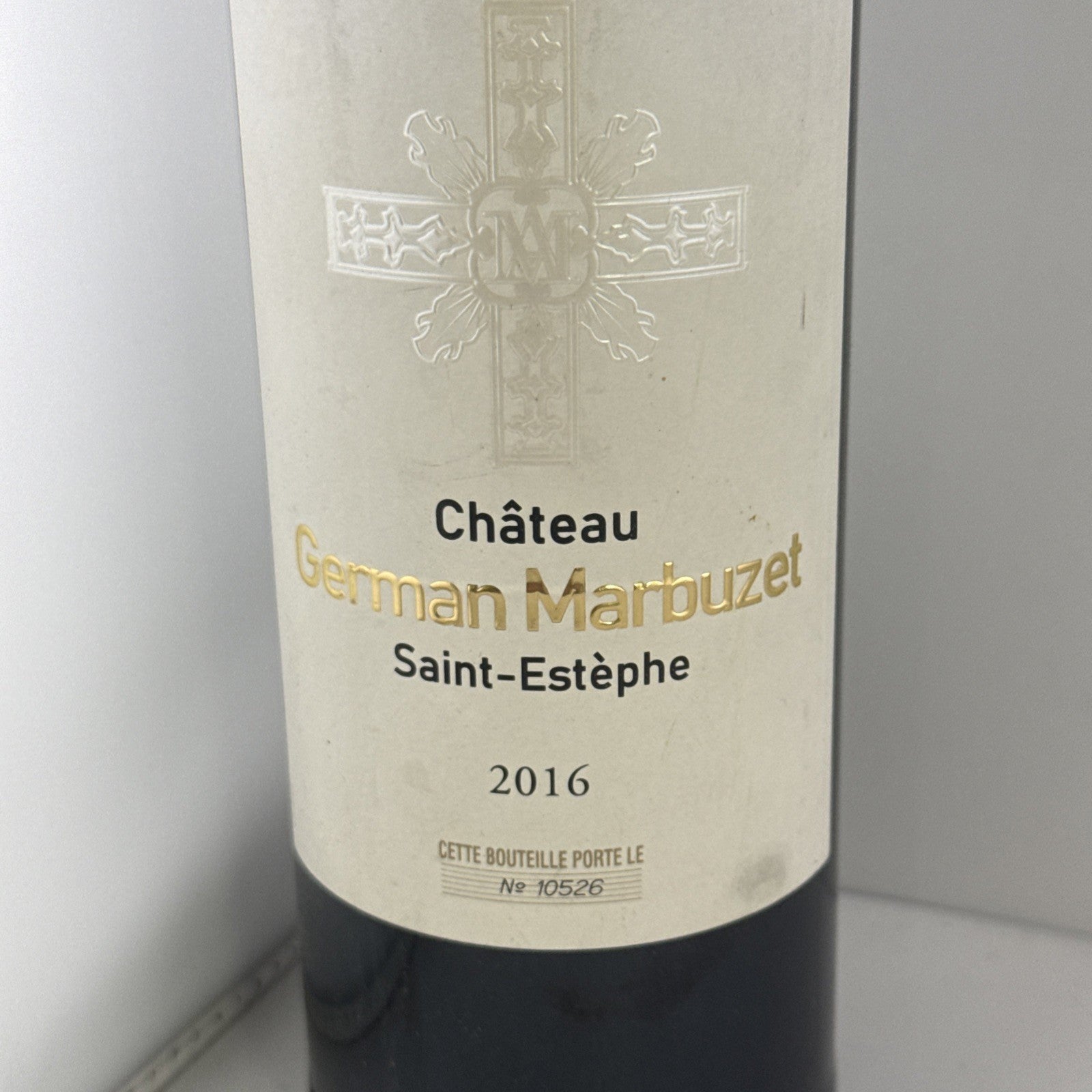 Château German Marbuzet 2016 Saint-Estèphe red Bordeaux wine