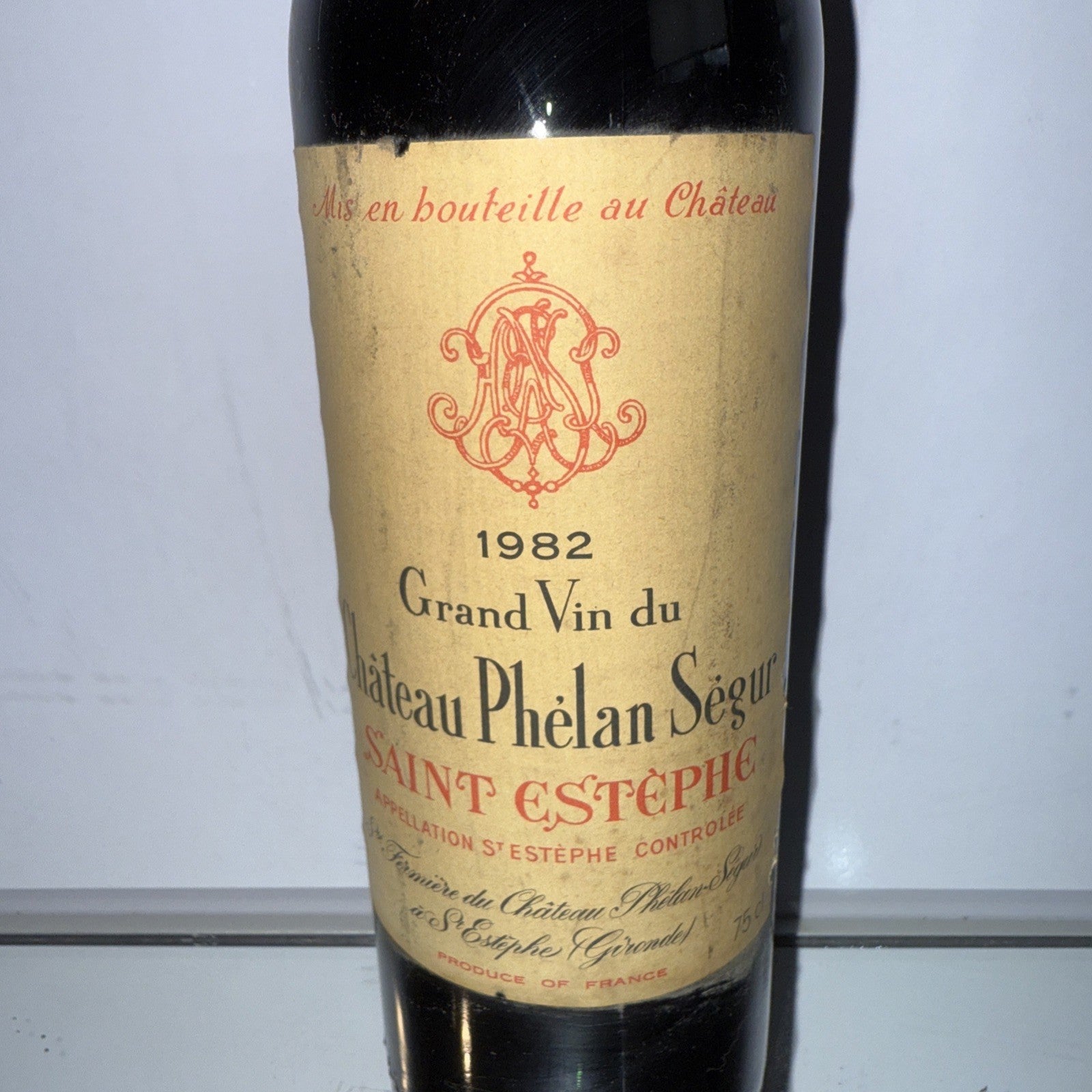 1982 Château Phélan Ségur (3ème Cru Classé) Saint-Estèphe Red French Vintage