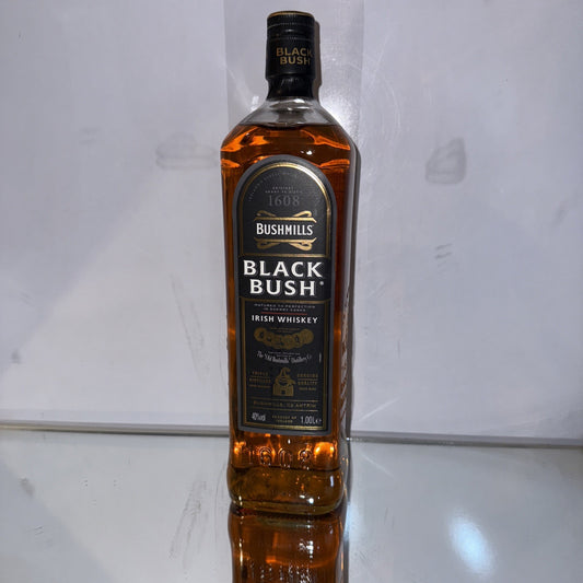 1L bottle of Bushmills Black Bush  Irish Whiskey
