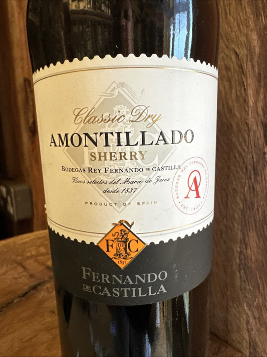 Amontillado dry Sherry Fernando de Castilla