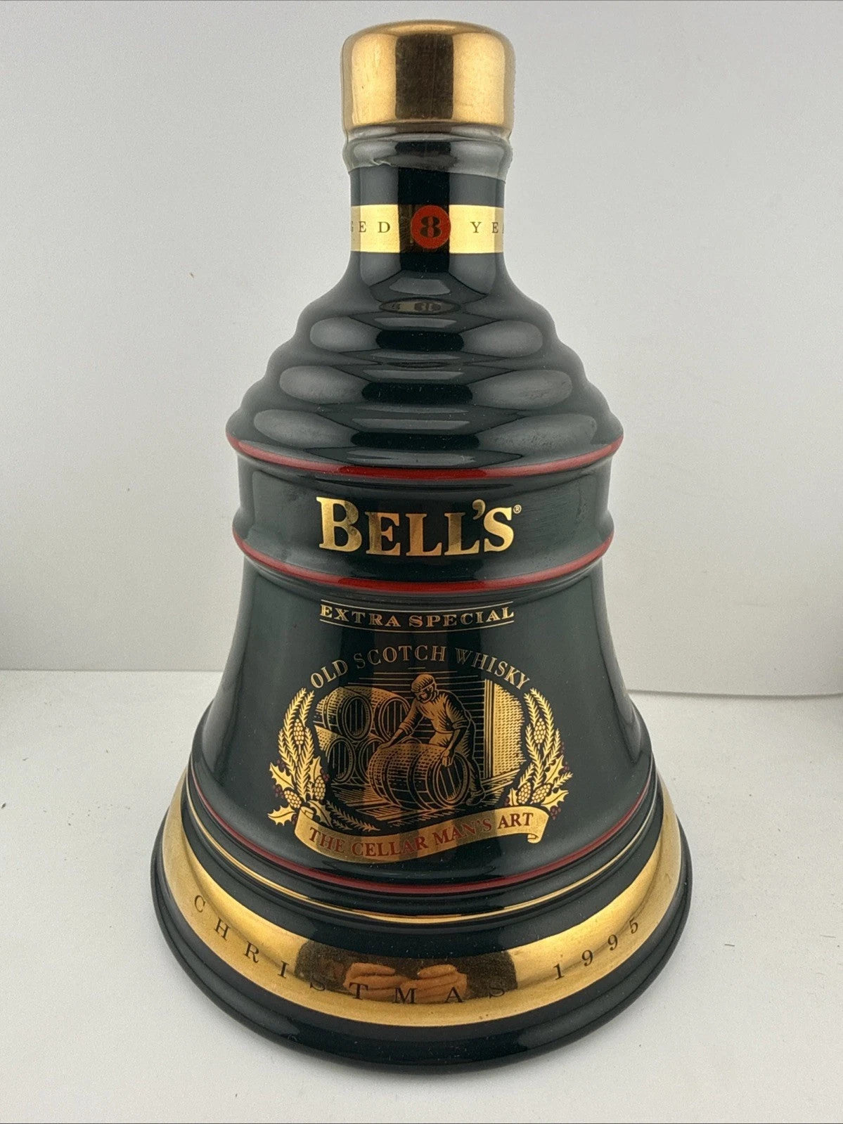 Bell’s Extra Special 1995 Christmas Bell Decanter 8 Year Old 70cl Full