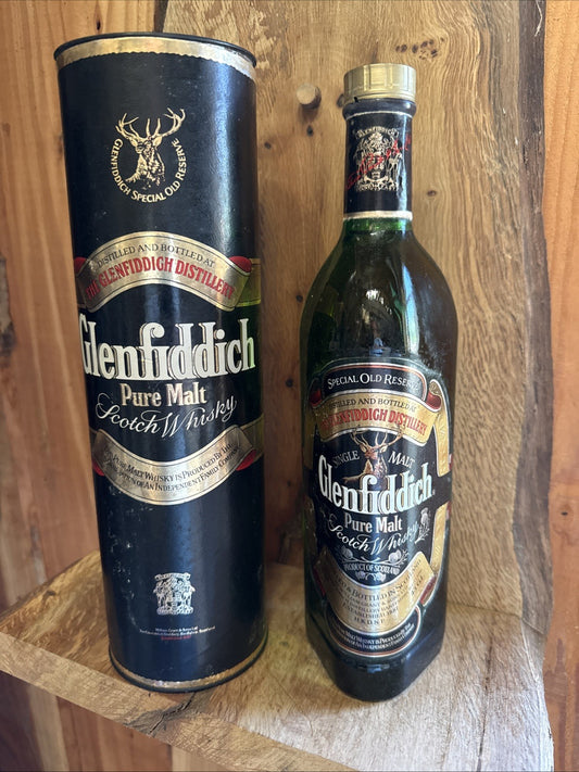 Glenfiddich special old reserve single malt 70cl Bottled late 70s early 80s