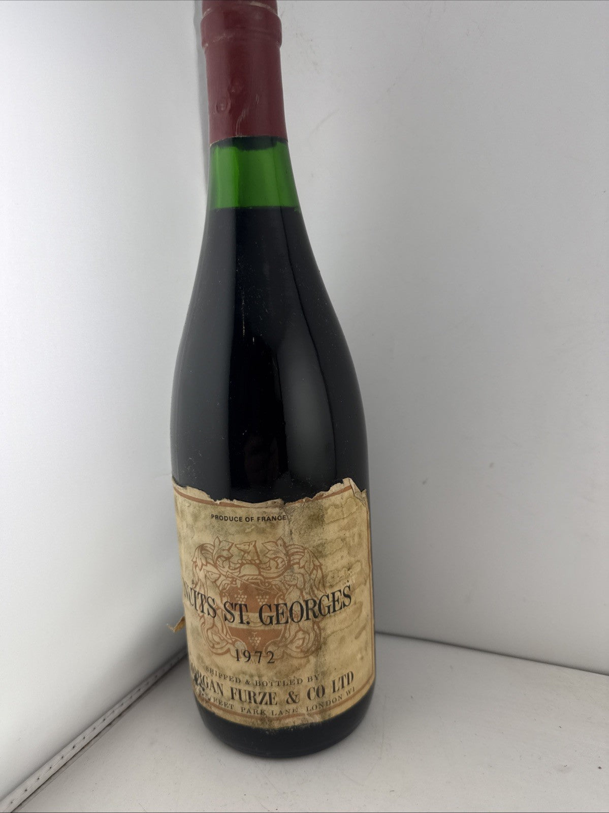 1972 Nuits-Saint-Georges Morgan Furze Vintage Red Burgundy Wine 75cl