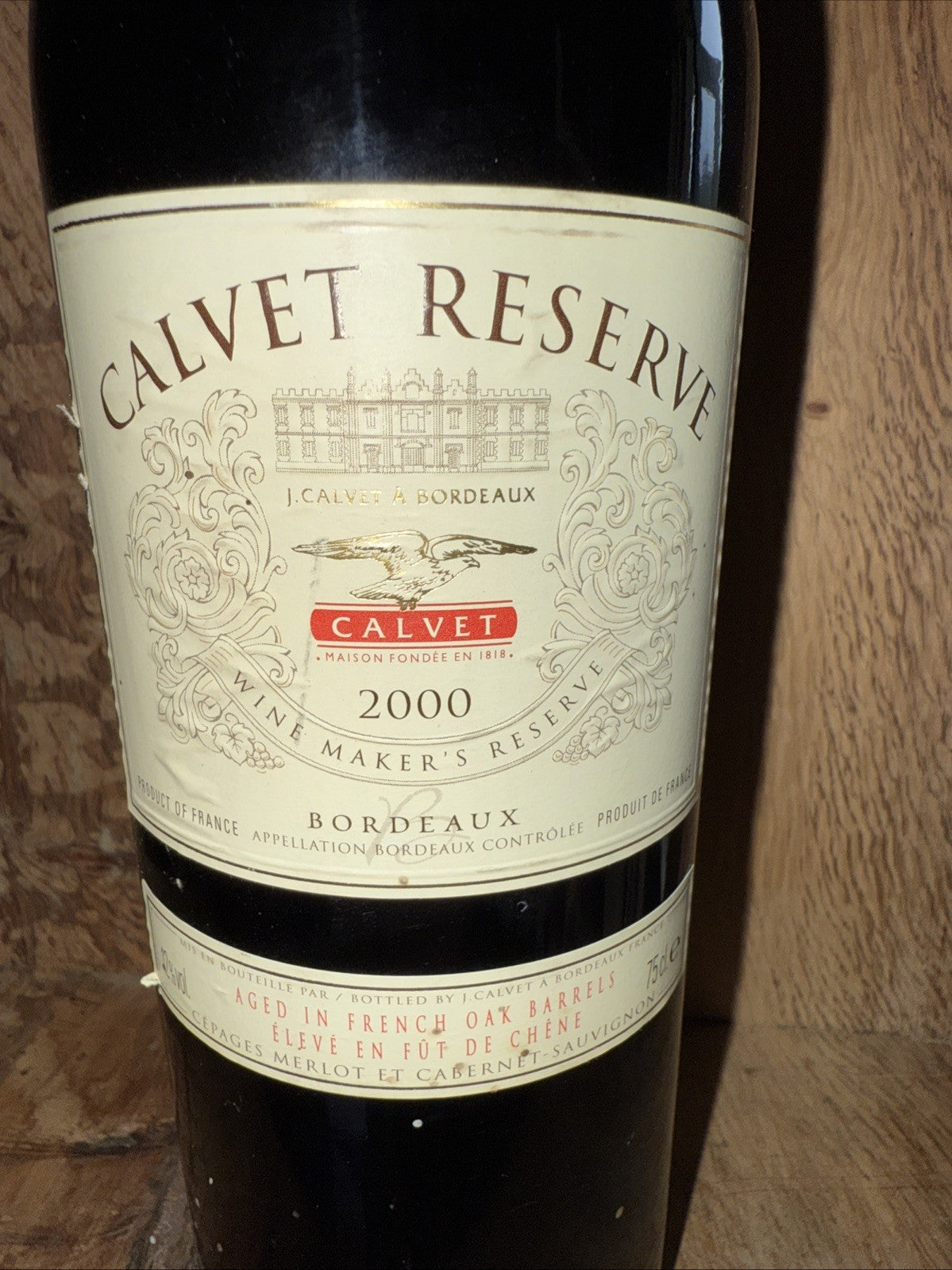 Calvert Reserve Bordeaux 2000
