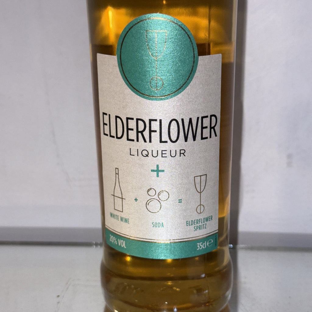 Elderflower Liqueur (20% ABV, 350ml/35cl) For Elderflower Spritz cocktails😀