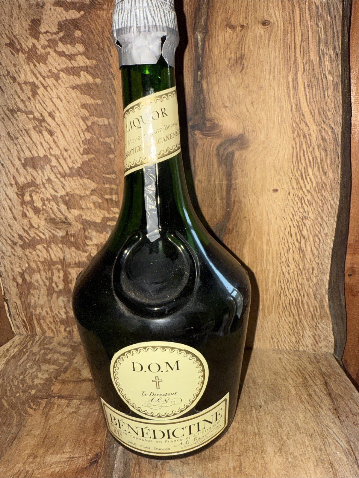 Dom Benedictine 26.6 Fl Oz 43% Bottled 1970s Vintage Matured