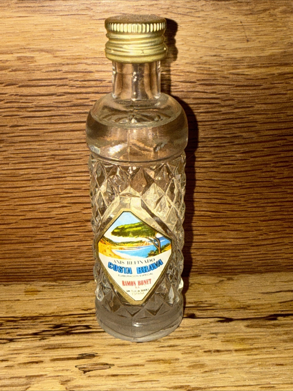 1970s Anis Refinado from Ramón Bonet Miniature Vintage Full