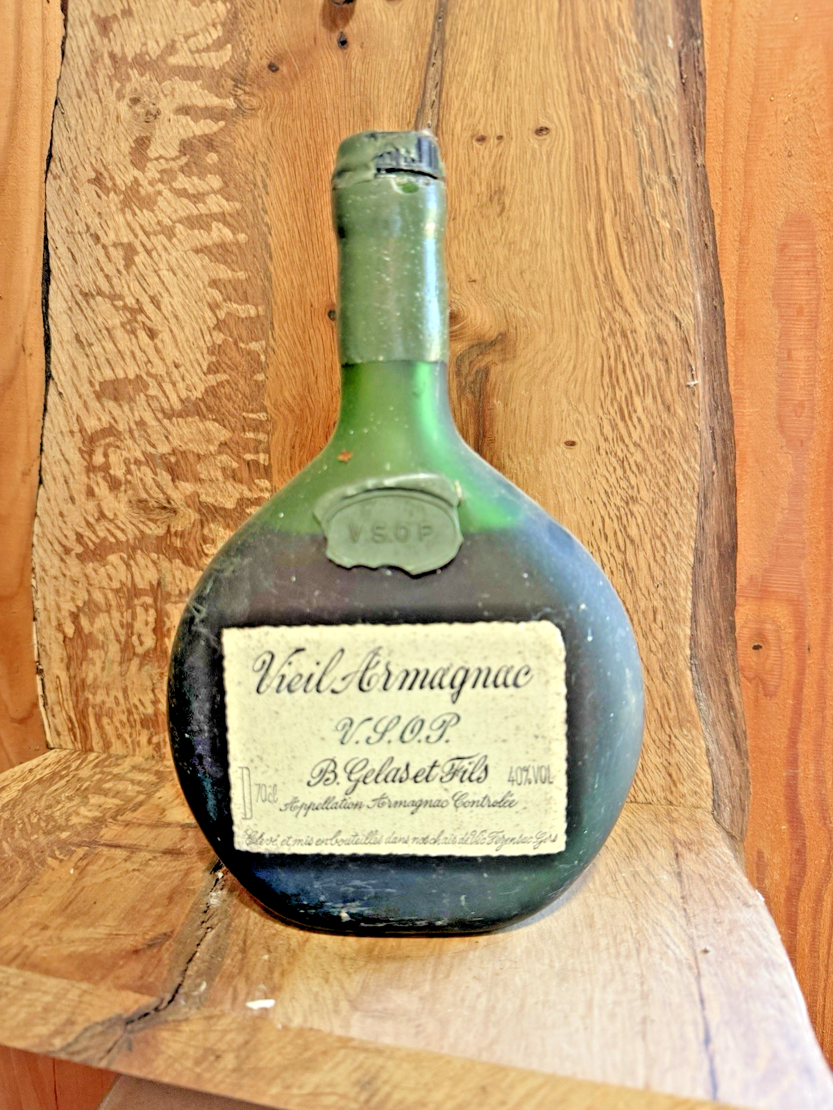 Vieil Armagnac B. Gelas Et Fils Vintage matured Brandy 1990s
