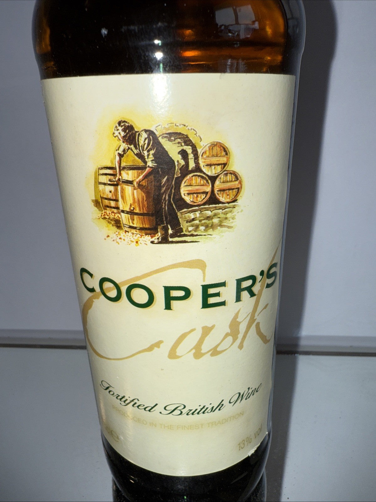 Fortified English Wine (Sherry ) 1980s