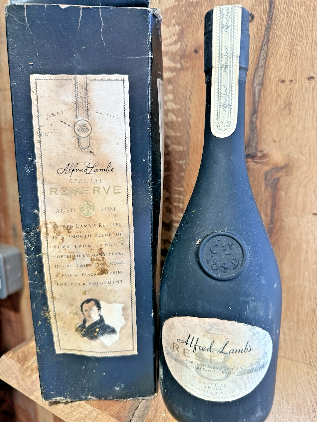 Alfred Lambs Special reserve Rum 1970s 8 year old