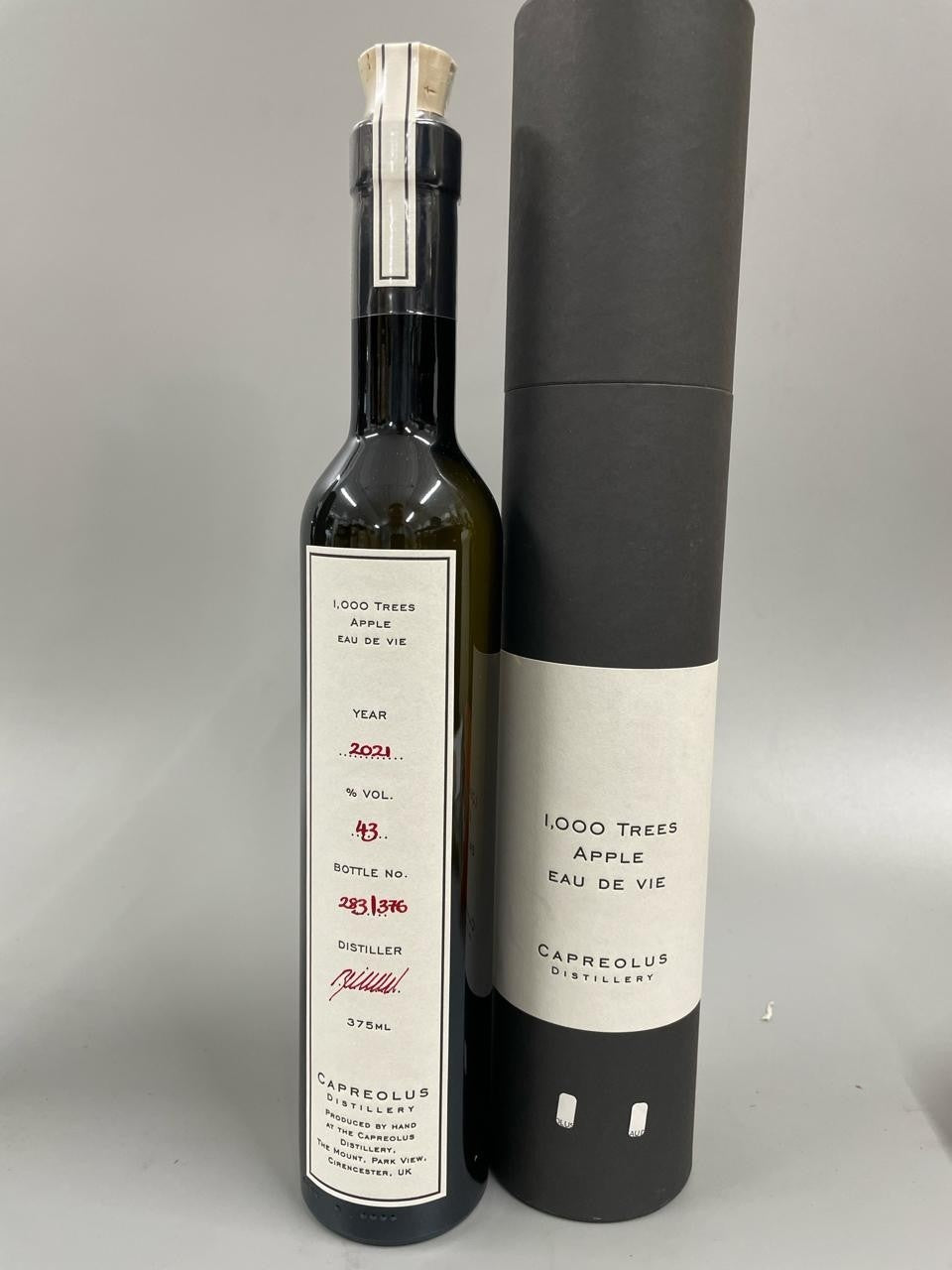 CAPREOLUS 1000 TREES APPLE EAU DE VIE LIMITED EDITION / 375 cheapest on internet