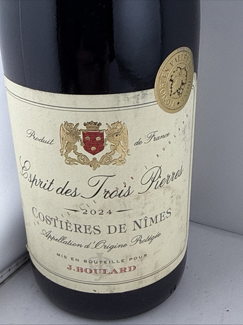 Esprit des Trois Pierres Costières de Nîmes 2024 Red Wine 75cl