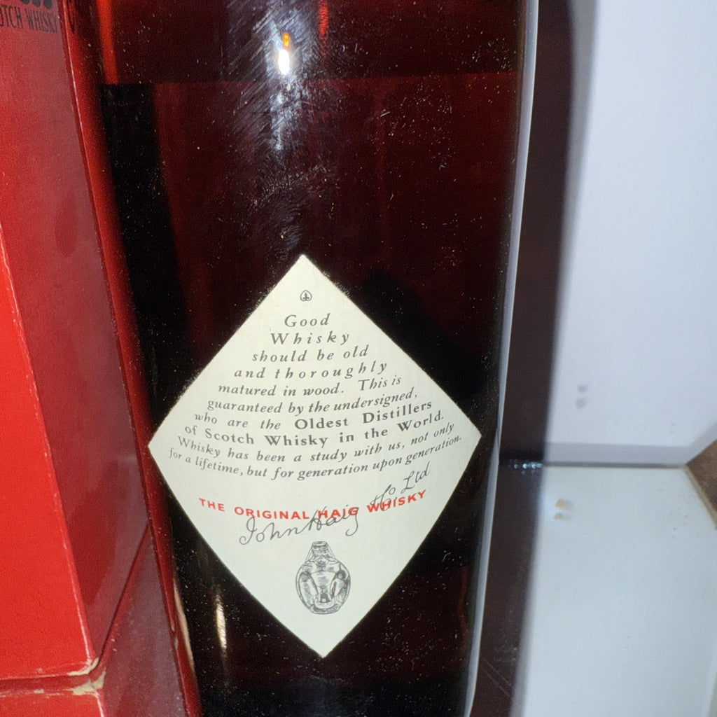 Haig Gold Label Blended Scotch Whisky Early 1980s Bottled Boxed !