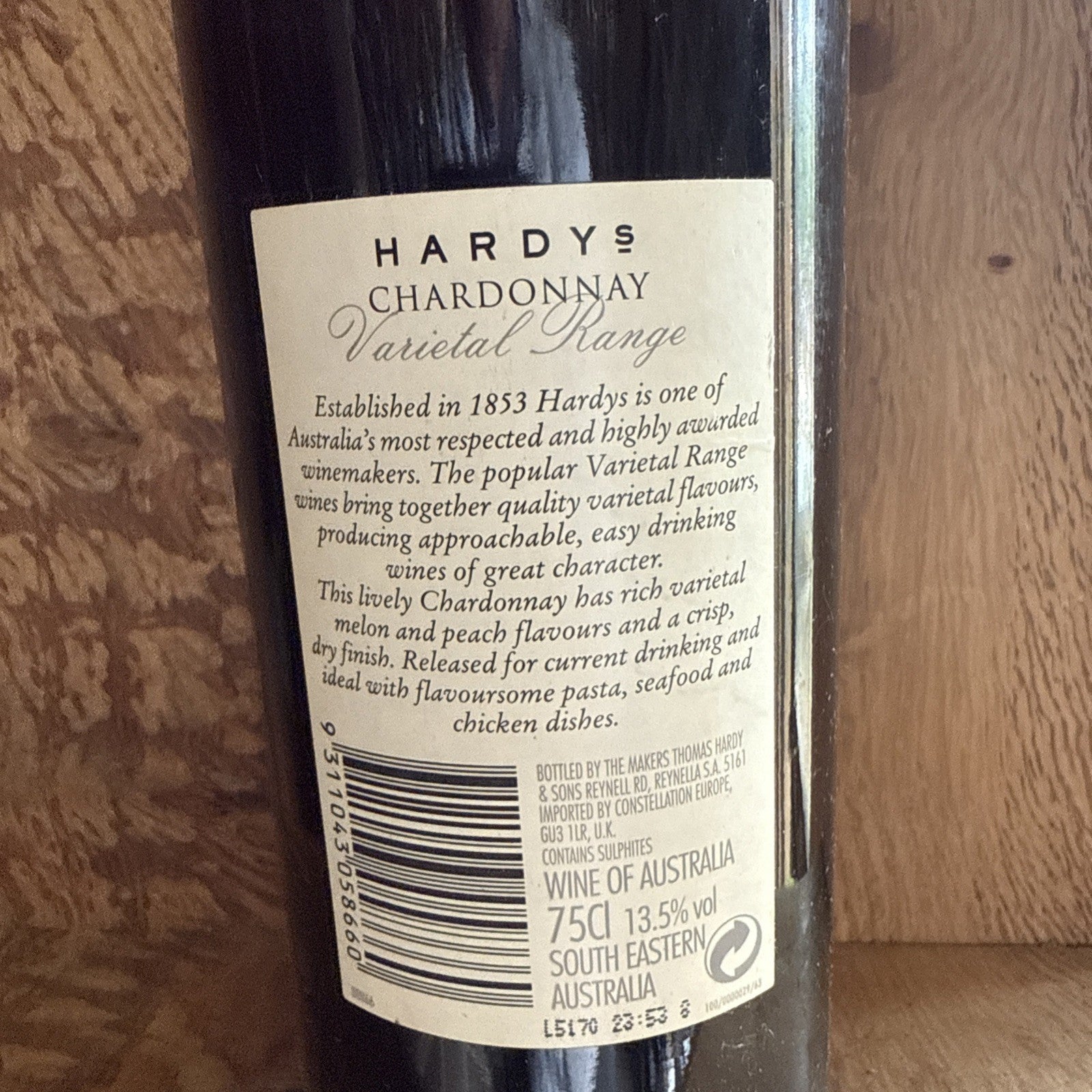 Hardy's 2005 Chardonnay