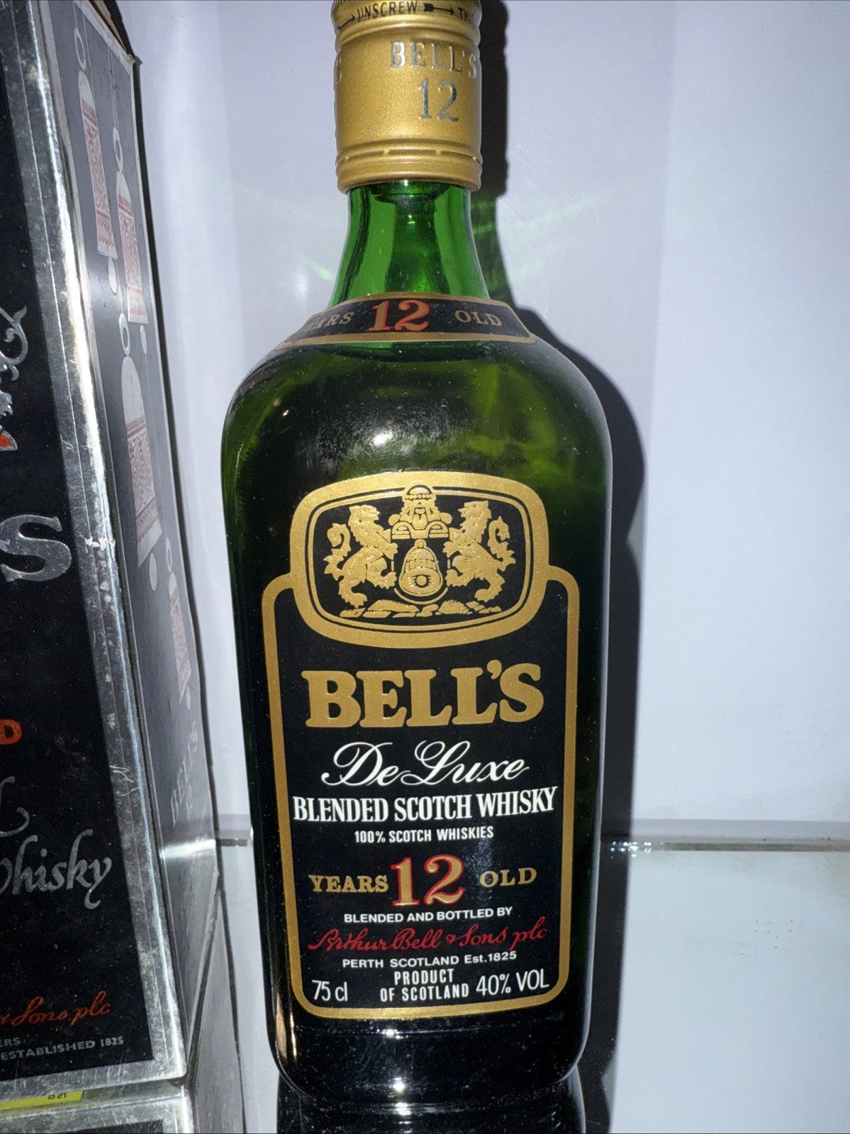 Bell’s De Luxe 12 Year Old Blended Scotch Whisky Bottled 1970s