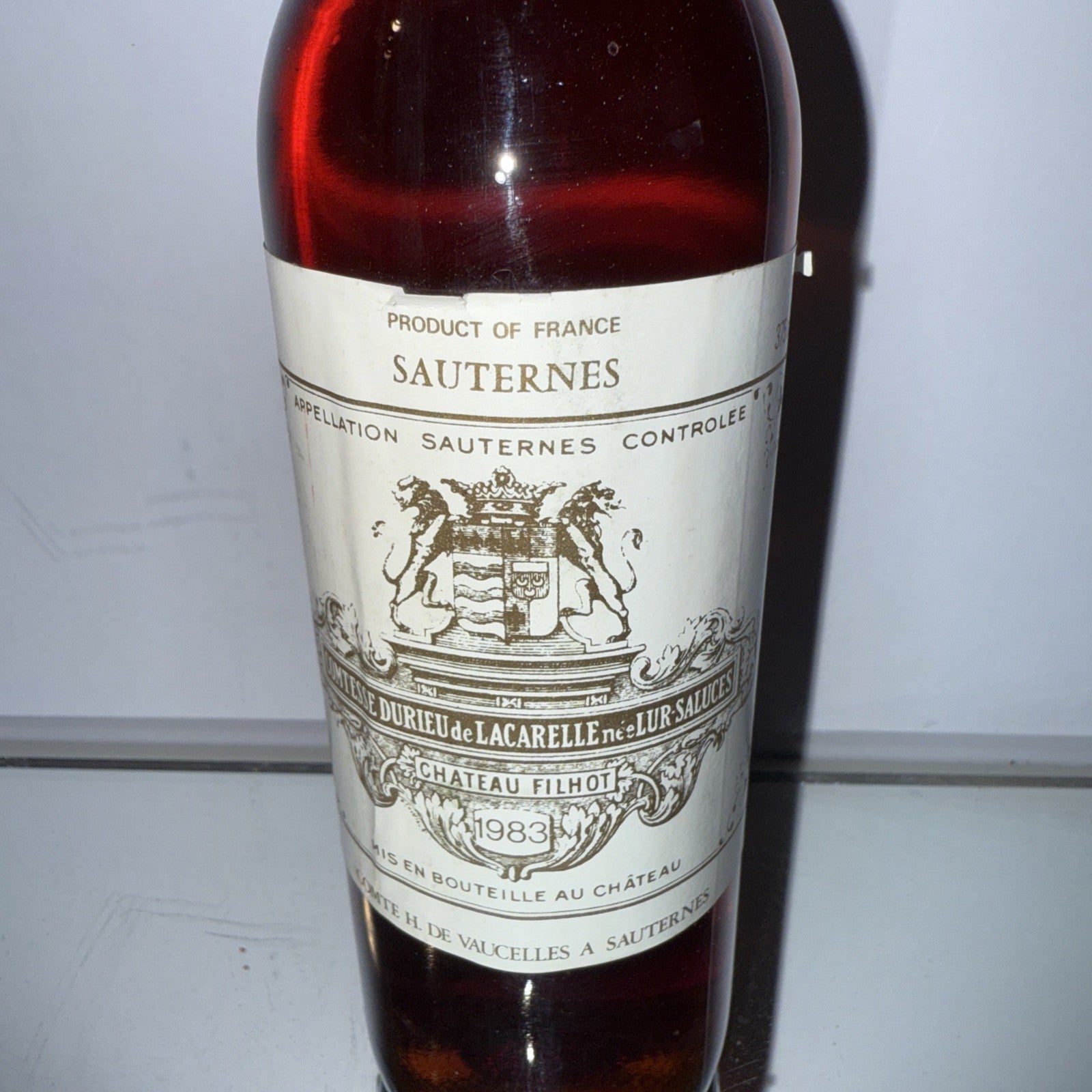 1983 Château Filhot Sauternes (375ml Half Bottle)