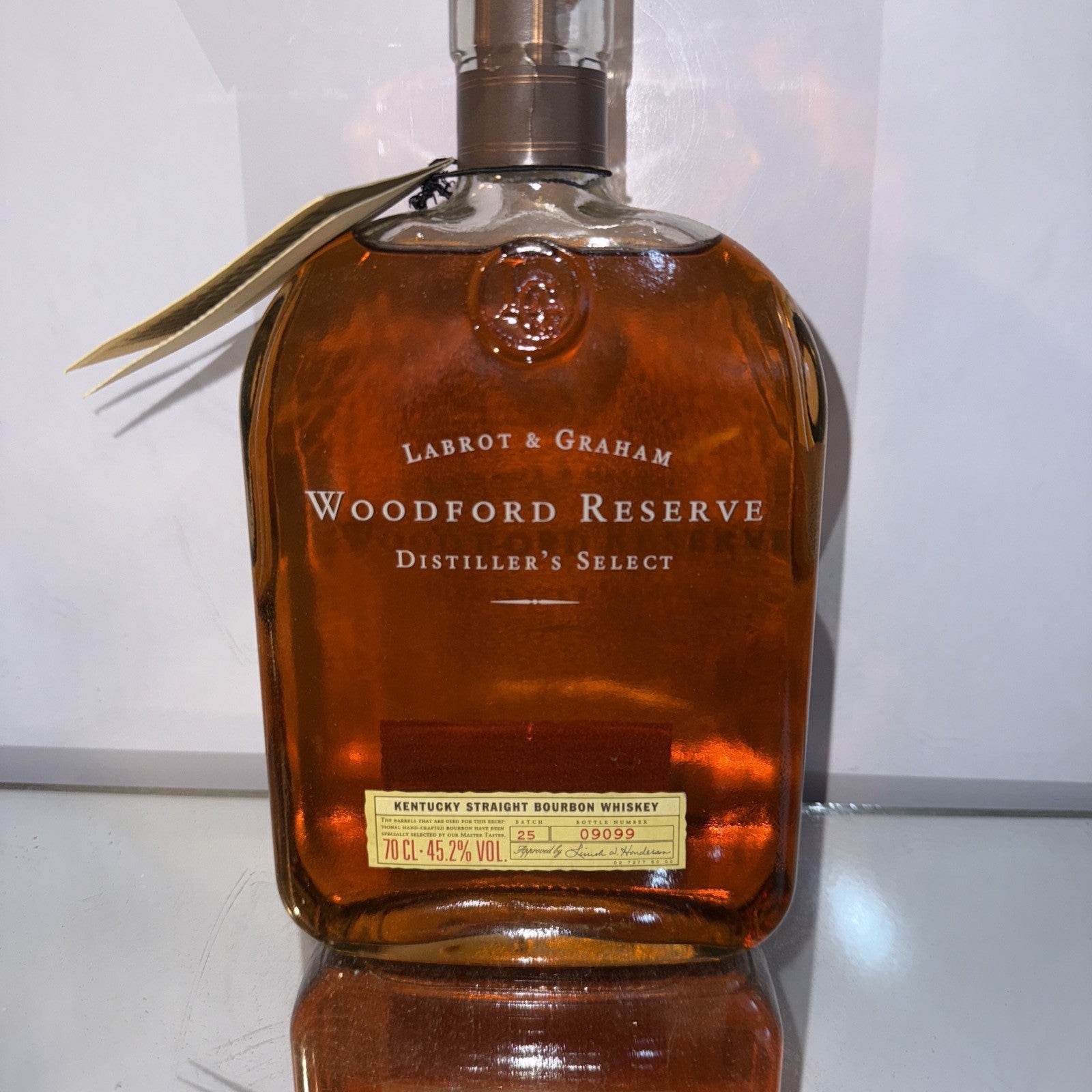 Woodford Reserve Distiller’s Select Kentucky Straight Bourbon Whiskey Approx1998