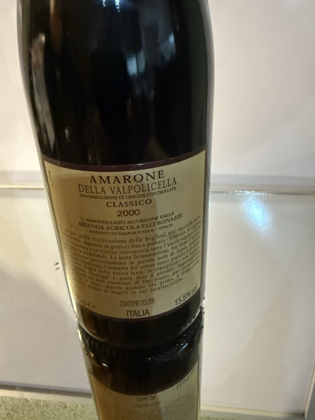2000  Il Cantiniere d’Italia della Valpolicella Classico DOCG