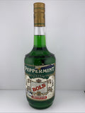 1960s/70s  Bols Crème De Menthe 60 Proof 1L Bottle