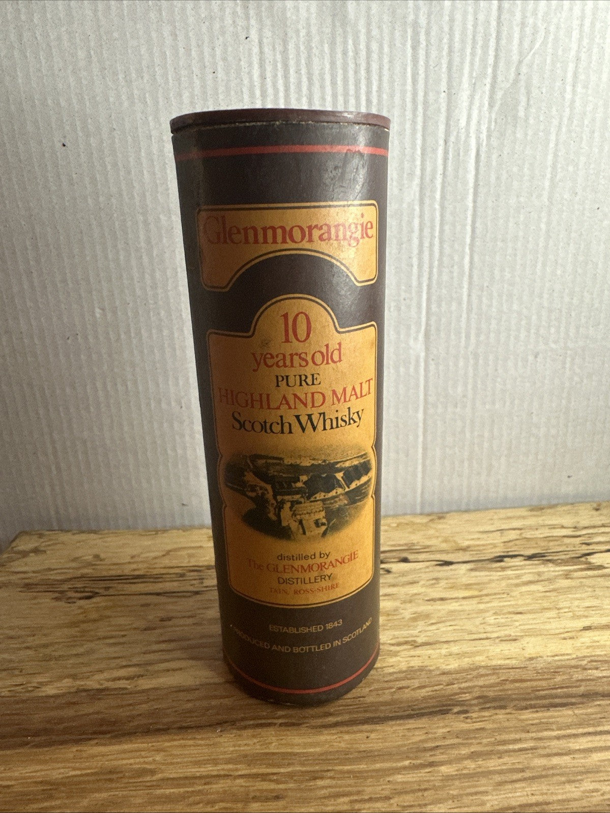 Glenmorangie 10 Years Old Pure Highland Malt Scotch Whisky Miniature Full